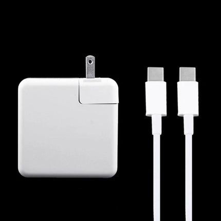USB Type-C Charger for Daily Travel and Phone Use - compact white travel charger with foldable plug and USB-C cable