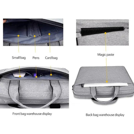 Waterproof Expandable Laptop Bag for 15.6 Inch Laptops