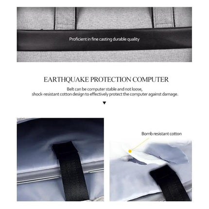 Waterproof Expandable Laptop Bag for 15.6 Inch Laptops