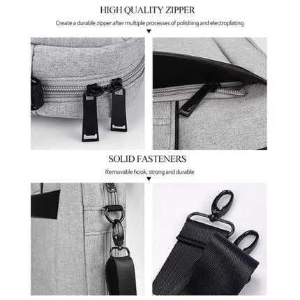 Waterproof Expandable Laptop Bag for 15.6 Inch Laptops