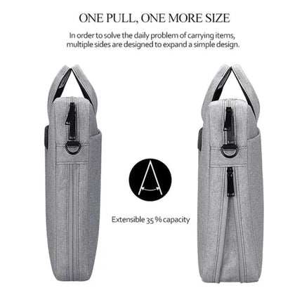 Waterproof Expandable Laptop Bag for 15.6 Inch Laptops