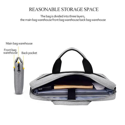 Waterproof Expandable Laptop Bag for 15.6 Inch Laptops