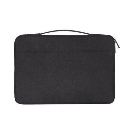 Spacious 13.3 Inch Laptop Bag for Everyday Essentials and Travel - black wear-resistant travel sleeve with handle and front pocket