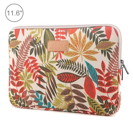 Lisen 11.6 Inch Colorful Leaves Laptop Sleeve Case