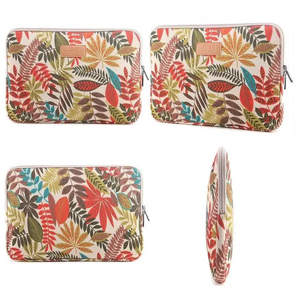 Lisen 11.6 Inch Colorful Leaves Laptop Sleeve Case