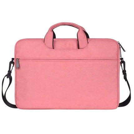 Waterproof Oxford Cloth One-Shoulder Laptop Handbag for 14.1 Inch Devices