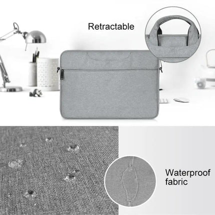 Waterproof Oxford Cloth One-Shoulder Laptop Handbag for 14.1 Inch Devices