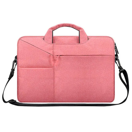 Waterproof One-Shoulder Handbag for 14.1-Inch Laptops and Essentials