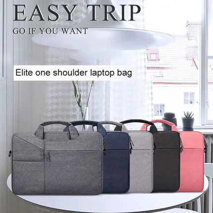 Waterproof One-Shoulder Handbag for 14.1-Inch Laptops and Essentials