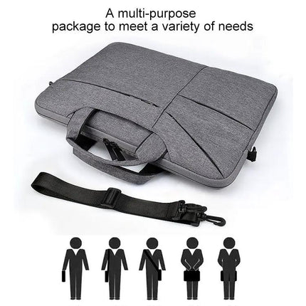 Waterproof One-Shoulder Handbag for 15.6 Inch Laptops