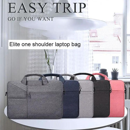 Waterproof One-Shoulder Handbag for 15.6 Inch Laptops