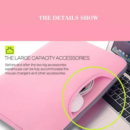 15.6 Inch Portable Laptop Sleeve Bag for Daily Protection | Syndmart