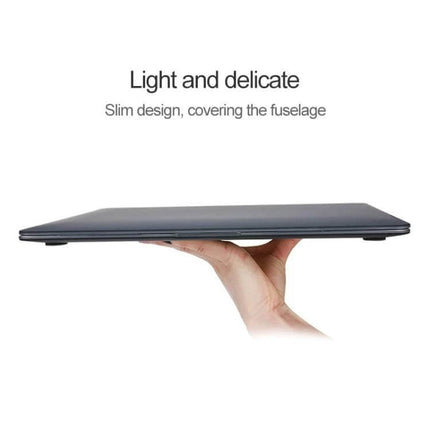 Protective Case for Huawei MateBook 14 Inch 2021 with Shockproof Design slim lightweight profile showing hand holding closed laptop