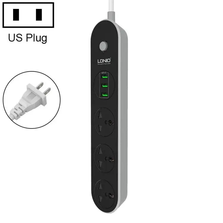 LDNIO SC3301 Travel Home Office Socket with 3 USB Ports