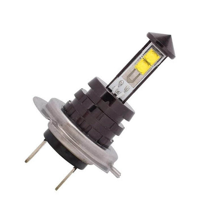 LED Car Fog Light Bulb White for Clear Driving Everyday Use - plug-and-play 12V LED fog/backup/DRL bulb