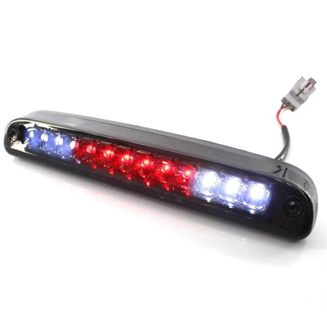 LED High Mount Brake Light for Ford F-Series Super Duty - Red and white LED high mount brake light with wiring harness