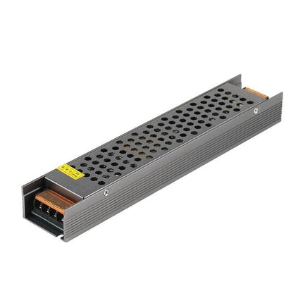LED Lighting Power Supply Regulated Switching 24V 4A compact metal enclosure for LED strips and signage, regulated 24V 4A DC output