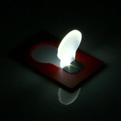 Stylish Mini Ultrathin Card Light, Assorted Color Options