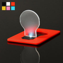 Stylish Mini Ultrathin Card Light, Assorted Color Options