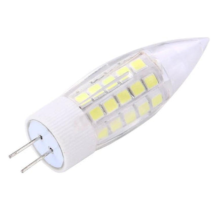 Bulb for Everyday Home Lighting and Interior Decoration LED candle bulb with G4 pins, clear cover and multiple SMD chips
