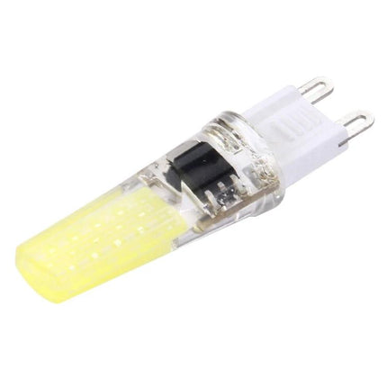 Silicone Dimmable Light for Everyday Home and Office Spaces shown as a compact yellow-tipped G4 LED bulb for home and office lighting