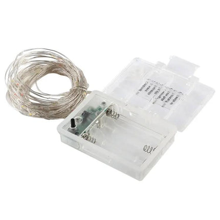 Battery-Operated Fairy String Lights With Remote Control Color Changing