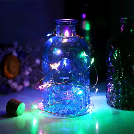Battery-Operated Fairy String Lights With Remote Control Color Changing