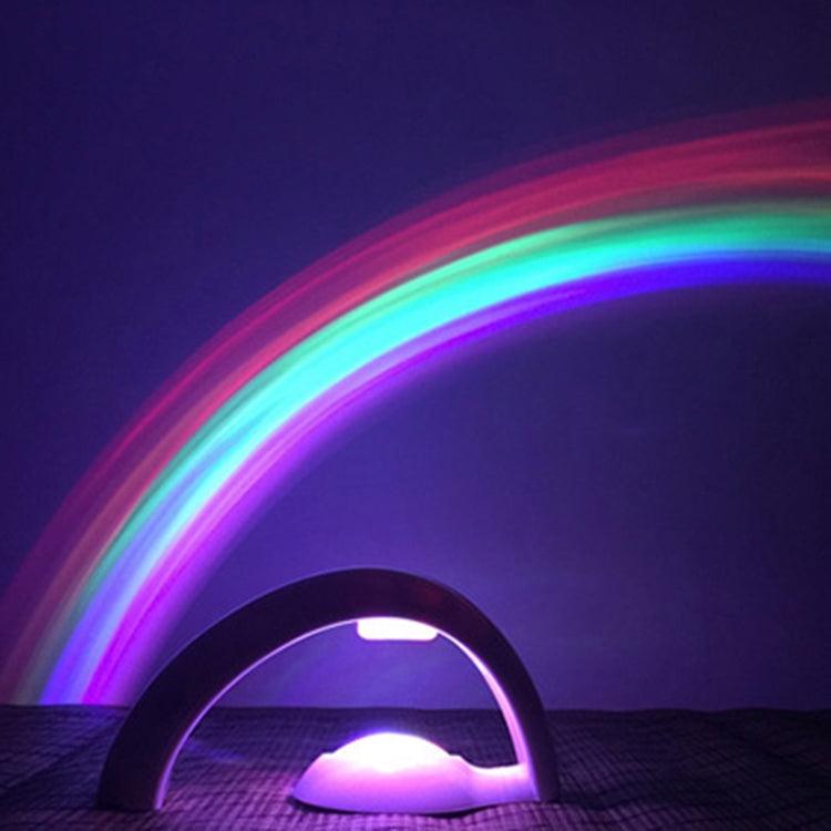 Enchanting Rainbow LED Night Light Projector for a Romantic Ambiance