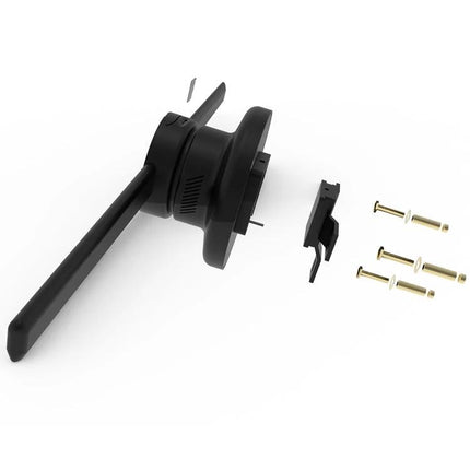 3D Holographic Fan Display with 42cm Diameter for Visuals - black rotating fan motor assembly and mounting hardware for LED holographic display