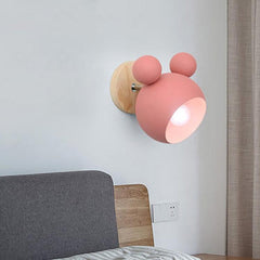 Whimsical Cartoon E27 LED Warm White Wall Lamp for Cozy Spaces