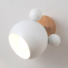 Whimsical Cartoon E27 LED Warm White Wall Lamp for Cozy Spaces