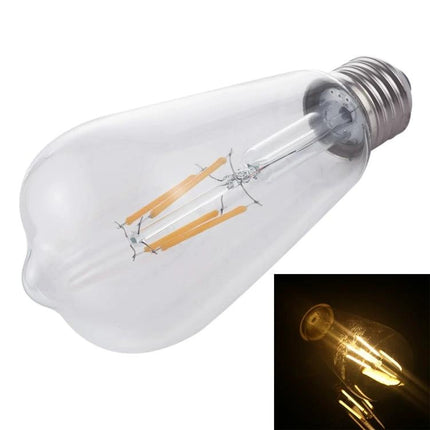 Retro LED Filament Bulb for Everyday Home Lighting Ambience - vintage-style 360-degree beam bulb for warm ambient living room or kitchen lighting
