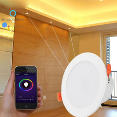 Smart RGB Color Changing WiFi Downlight with Dimming Feature