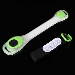 LED Safety Light Strap with CR2032 Battery Power