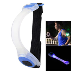 LED Safety Light Strap with CR2032 Battery Power