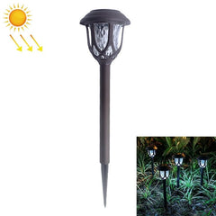 Elegant Solar-Powered LED Garden Lamp - Waterproof Outdoor Lighting for Gardens and Patios