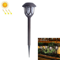 Elegant Solar-Powered LED Garden Lamp - Waterproof Outdoor Lighting for Gardens and Patios