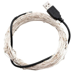 Lámpara de festival SMD-0603 alimentada por USB/tira de luces decorativas (luz violeta)