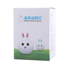 Charming 7-Color Mood Light with USB Charging Rabbit Design