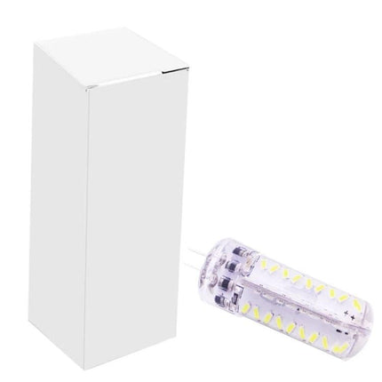 Reliable LED Lighting for Everyday Home and Office Use - compact G4 LED bulb and packaging showing energy-efficient clear cylinder bulb for desk and reading