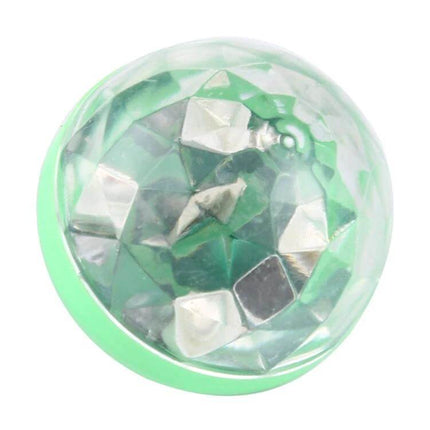 RGB USB LED Crystal Ball Stage Light For Parties And Clubs - green crystal lampshade USB music-sync party light