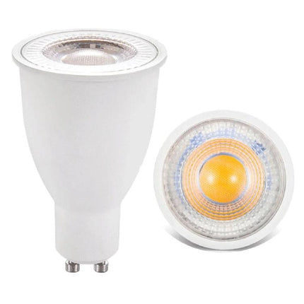 Practical Spotlight for Everyday Home and Office Lighting - GU10 LED spotlight in white for reliable kitchen, hallway, and workspace illumination