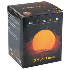 Moonlit Dreams: 16-Color LED Night Light with USB Charging, Wooden Base & Remote Control