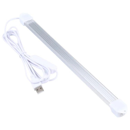 Compact LED Light Tube for Everyday Home and Desk Use - slim USB-powered adjustable desk and reading lamp