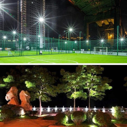 Glass Tube LED Bulb for Everyday Home Lighting Solutions lighting a sports field and landscaped garden with even bright illumination