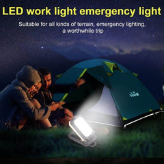 Multi-Mode LED Emergency Work Light with Magnetic Base and USB Charging