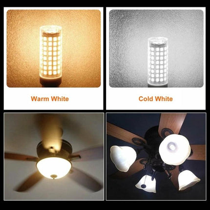 Soft Warm LED Corn Light for Daily Home Use - soft warm glow in living room kitchen hallway, energy-saving non-glare illumination