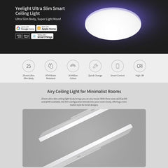 Yeelight Slim Smart LED Ceiling Lamp, 30cm Diameter