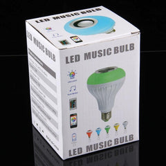 Smart E27 LED Bulb with Bluetooth Speaker and Remote Control