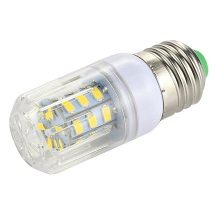 Energy-Efficient LED Bulb for Daily Home Lighting Needs - clear LED corn bulb showing filament, E26 base, ideal for reading and low-energy home lighting